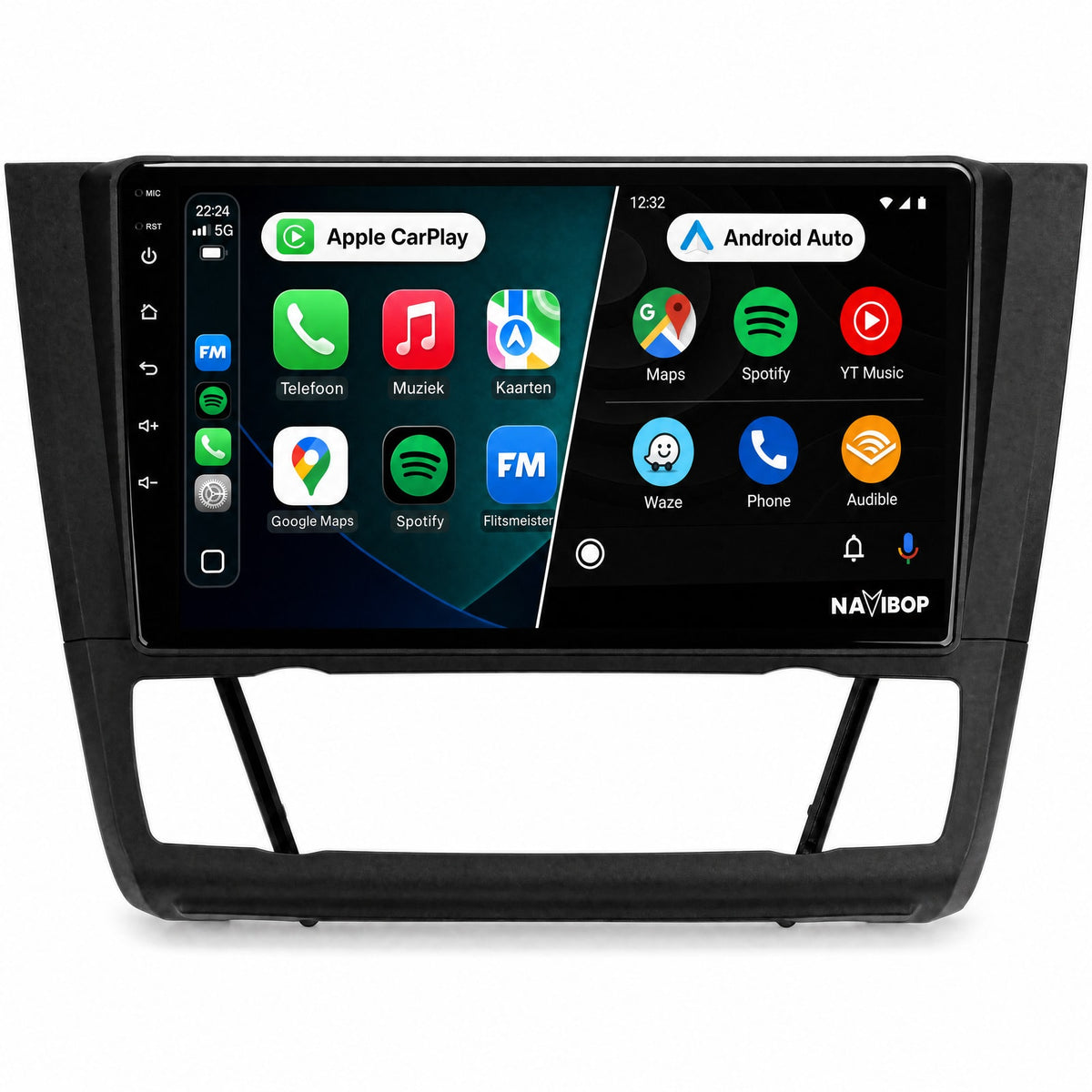 BMW 1-serie Versie 2 | Autoradio | Draadloos CarPlay & Android Auto | Android 15 | 2005 t/m 2013