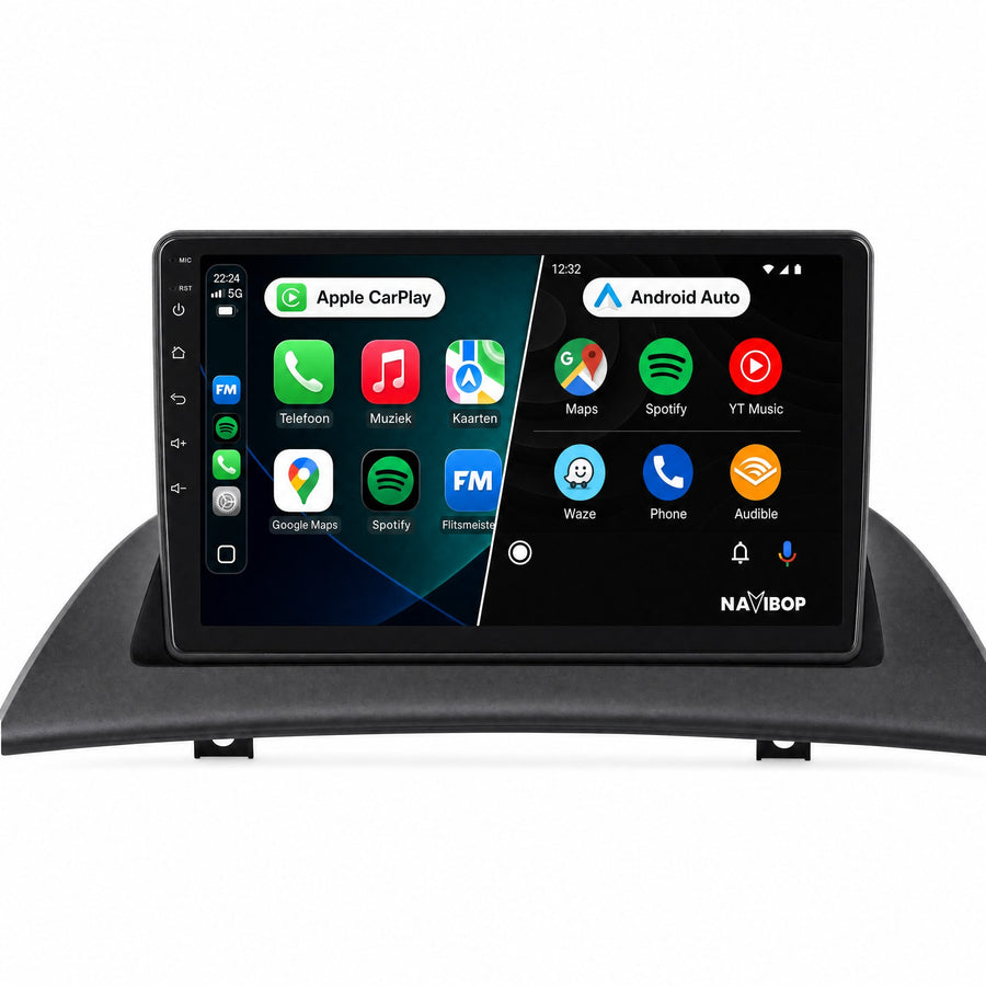 BMW x3 | Autoradio | Draadloos CarPlay & Android Auto | Android 15 | 2004 t/m 2012
