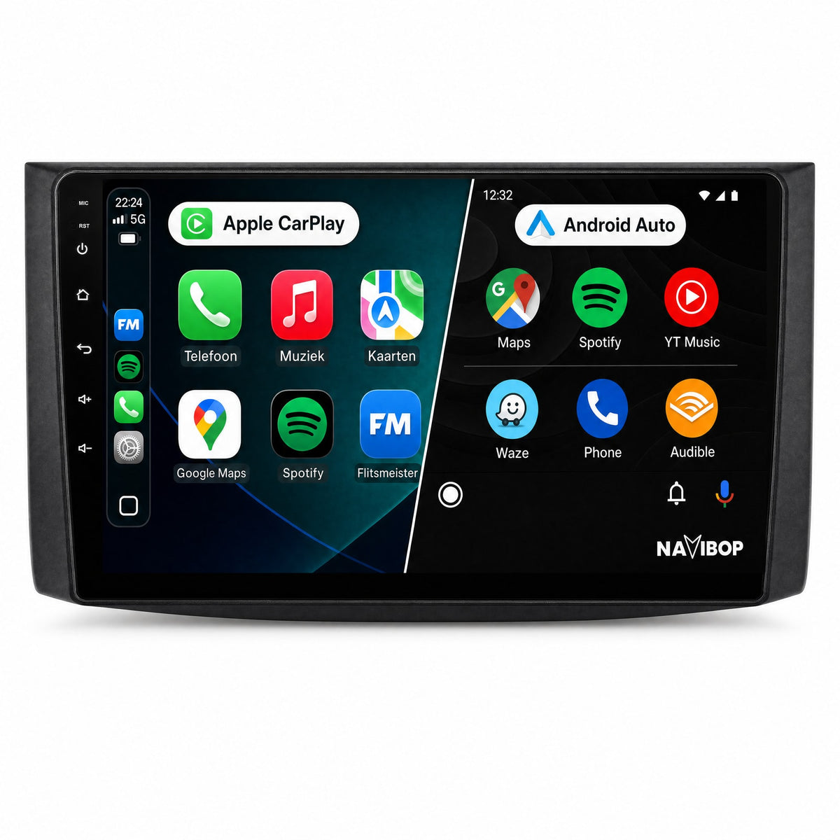 Chevrolet aveo captiva | Autoradio | Draadloos CarPlay & Android Auto | Android 15 | 2006 t/m 2011