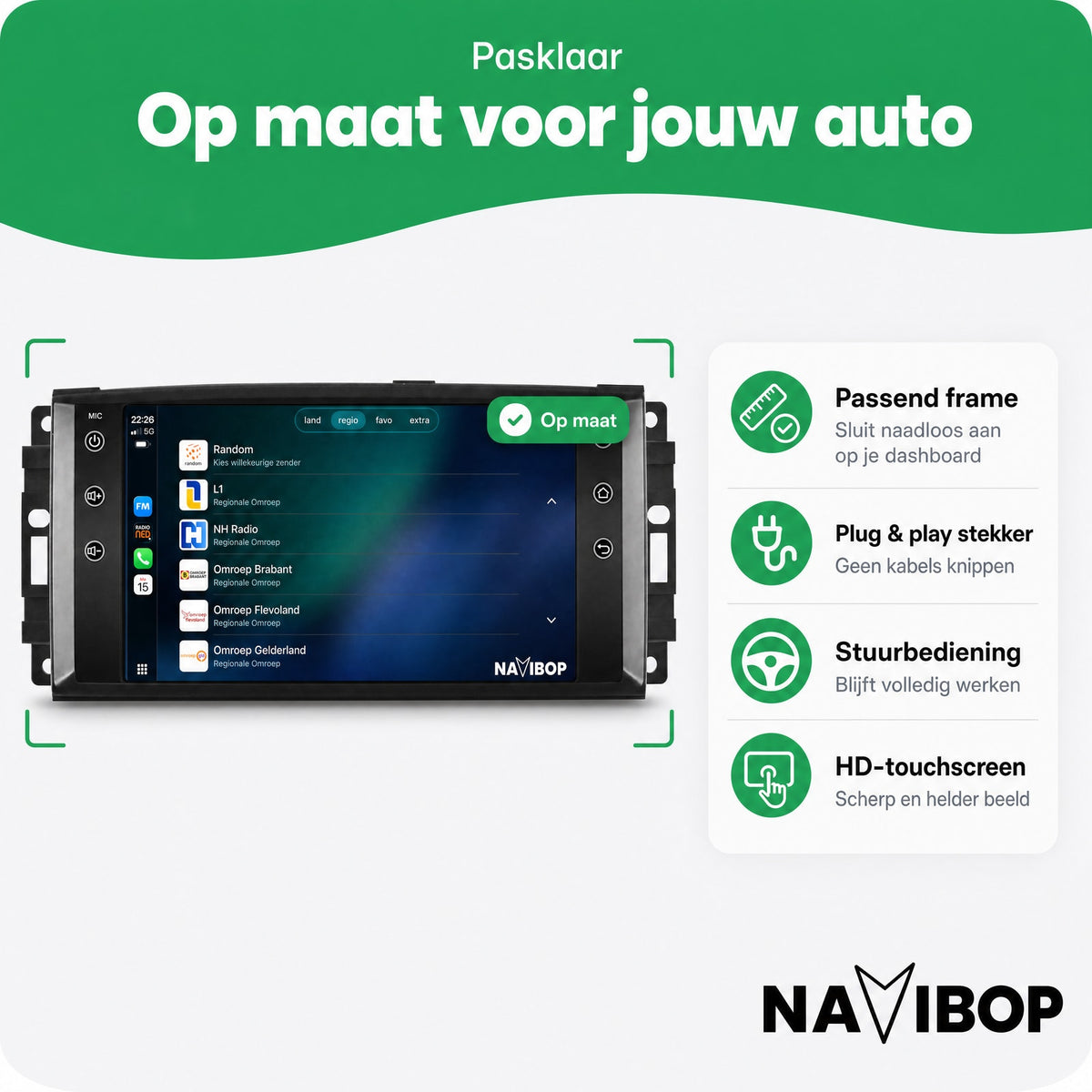 Chevrolet Epica | Autoradio | Draadloos CarPlay & Android Auto | Android 15