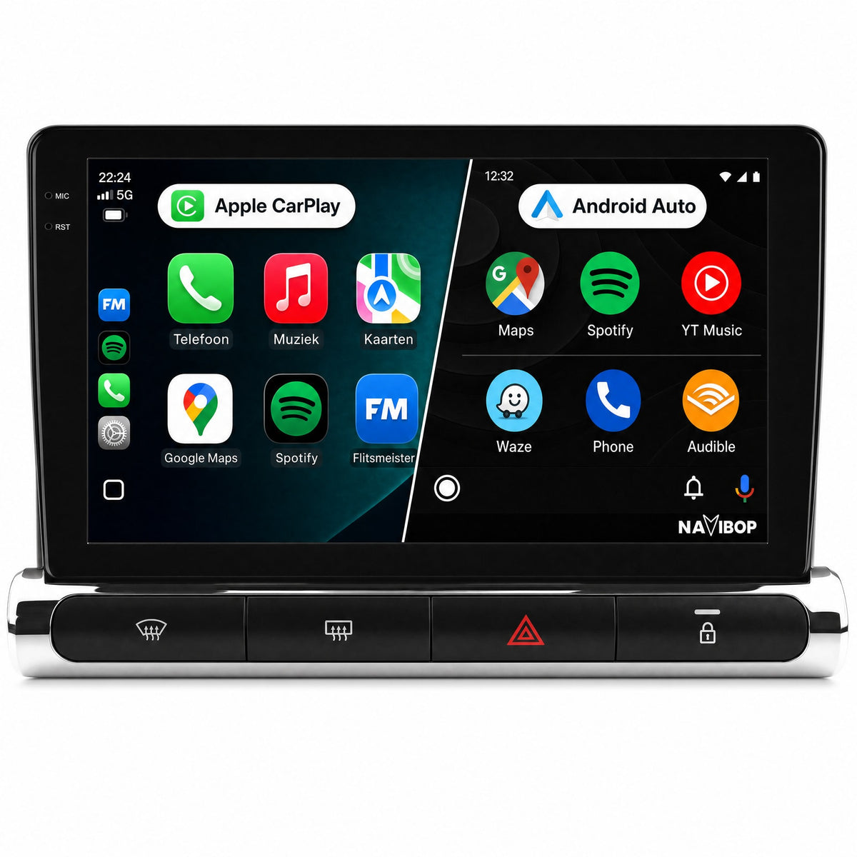 Citroën C3 + 2016 | Autoradio | Draadloos CarPlay & Android Auto | Android 15