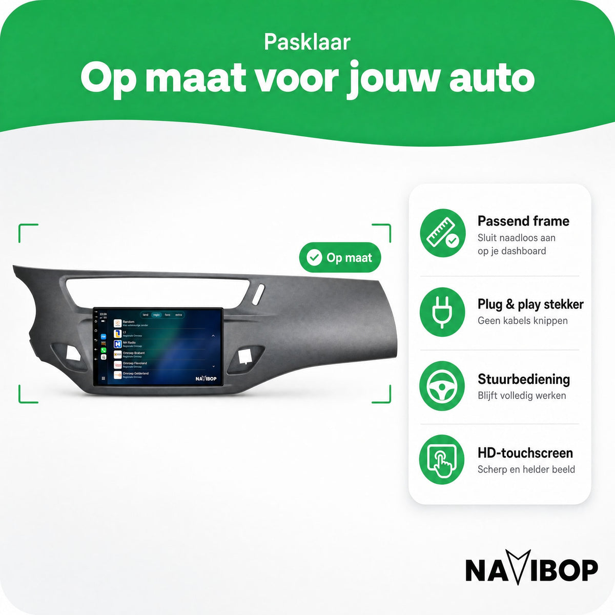 Citroën C3, DS3 Grijs | Autoradio | Draadloos CarPlay & Android Auto | Android 15 | 2010 t/m 2016