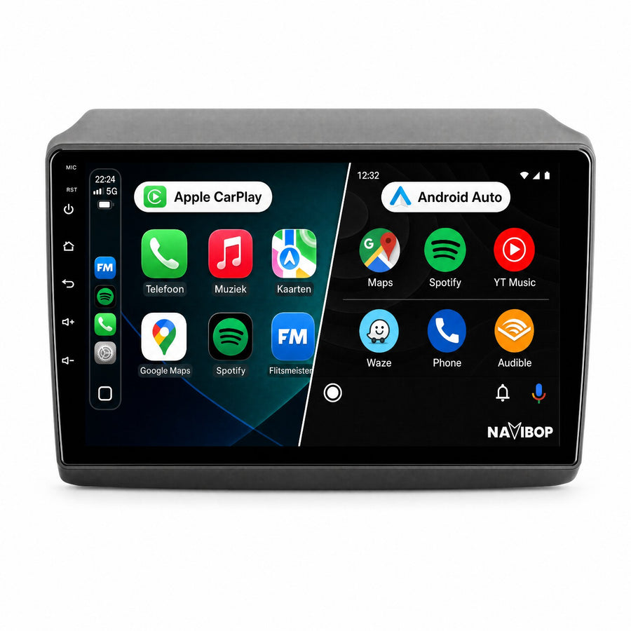 Fiat Ducato | Autoradio | Draadloos CarPlay & Android Auto | Android 15 | 2006 t/m 2013