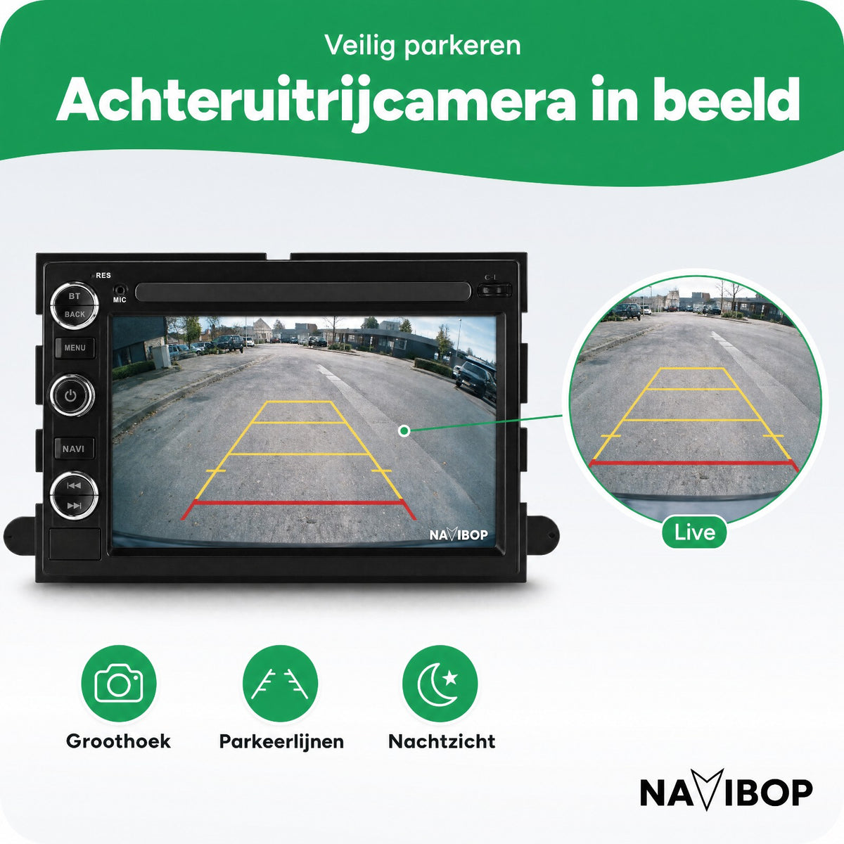 Ford F150 | Autoradio | Draadloos CarPlay & Android Auto | Android 15 | 2003 t/m 2007