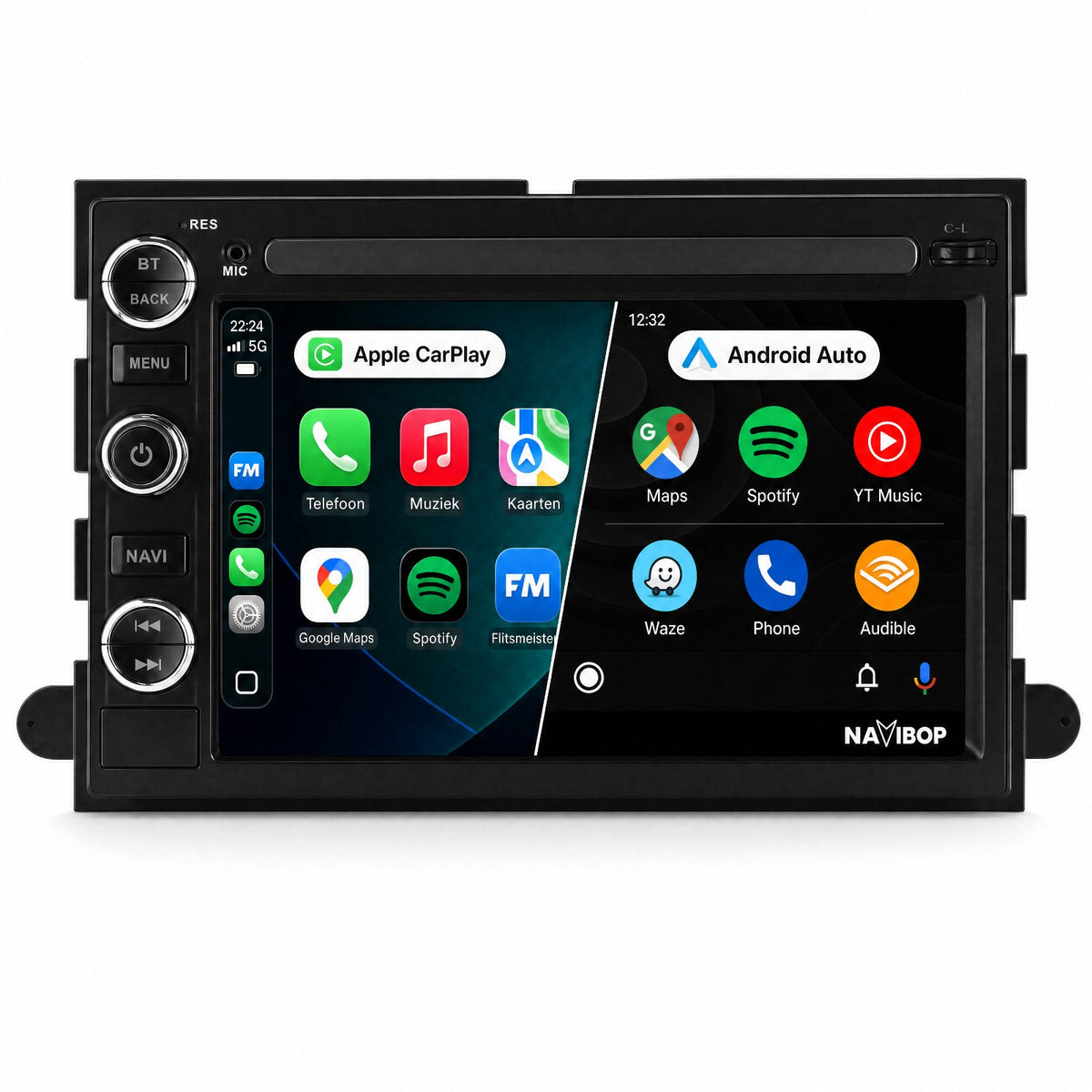 Ford F150 | Autoradio | Draadloos CarPlay & Android Auto | Android 15 | 2003 t/m 2007