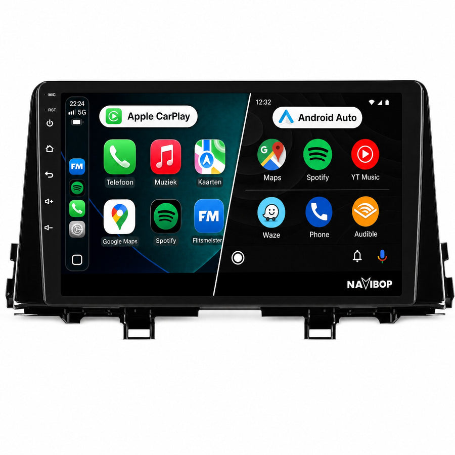 Kia Picanto | Autoradio | Draadloos CarPlay & Android Auto | Android 15 | 2016 t/m 2022