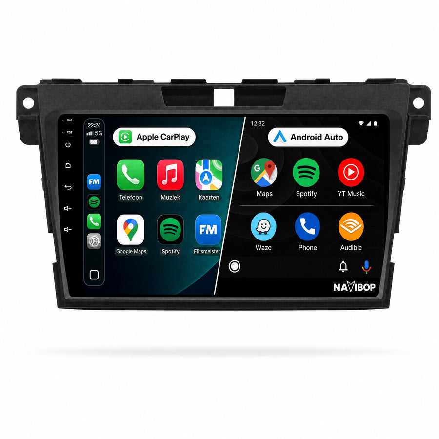 Mazda cx7 | Autoradio | Draadloos CarPlay & Android Auto | Android 15