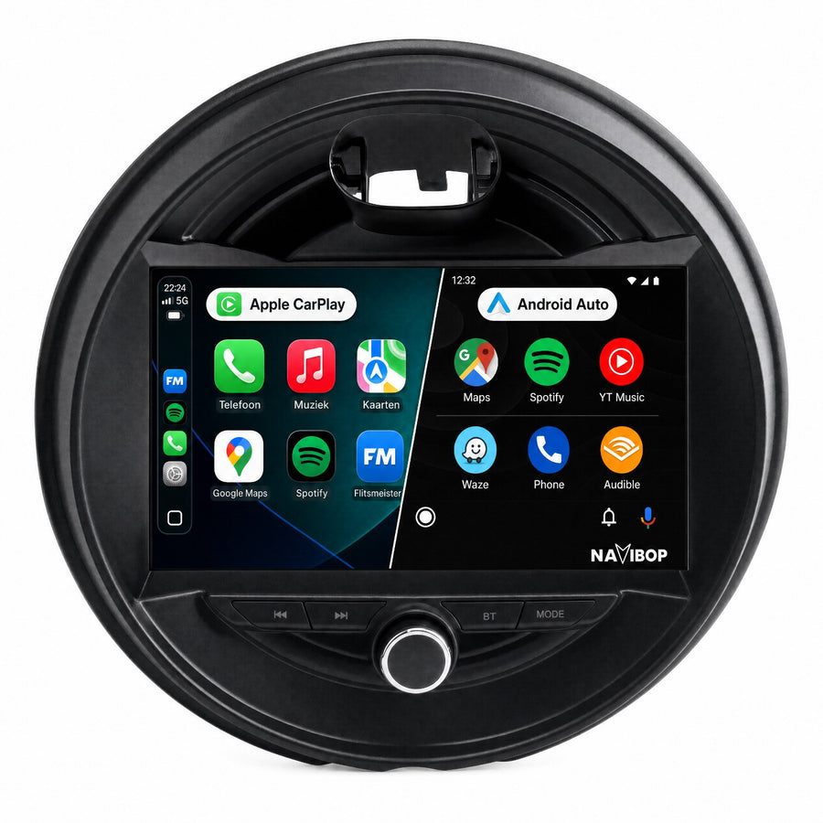 MINI cooper F55 | Autoradio | Draadloos CarPlay & Android Auto | Android 15