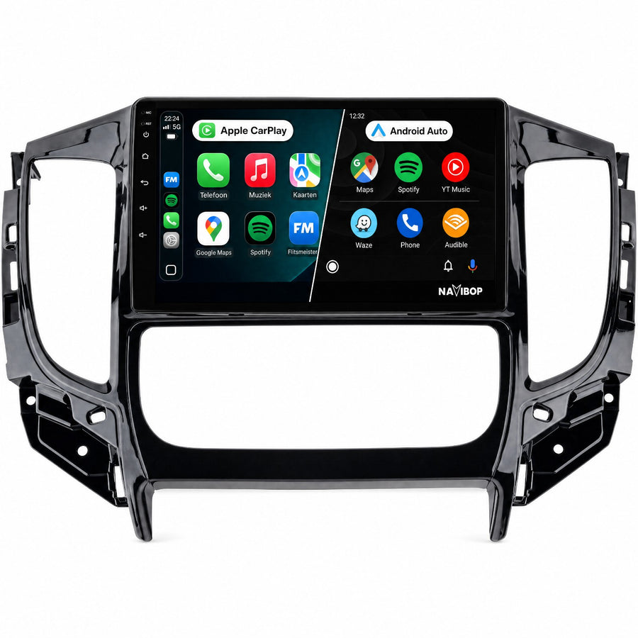 Mitsubishi Triton | Autoradio | Draadloos CarPlay & Android Auto | Android 15