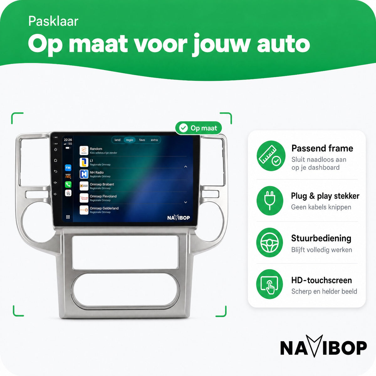 Nissan qashqai x-trail | Autoradio | Draadloos CarPlay & Android Auto | Android 15 | 2003 t/m 2007