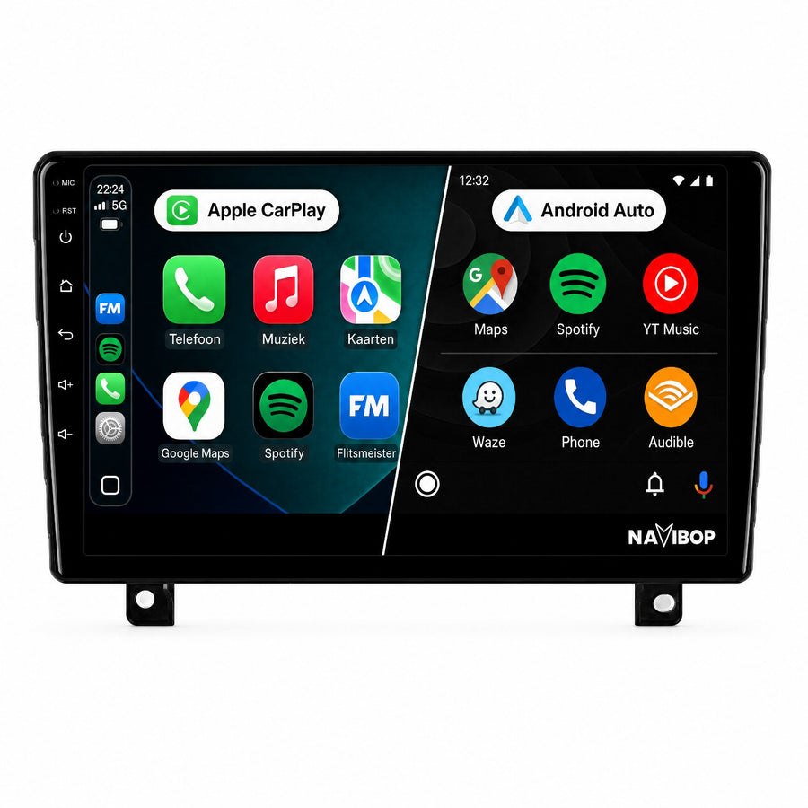 Opel Astra H | Autoradio | Draadloos CarPlay & Android Auto | Android 15 | 2005 t/m 2014