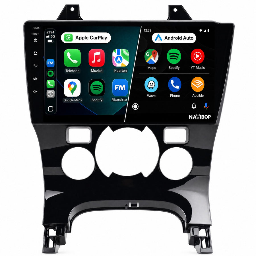 Peugeot 3008 | Autoradio | Draadloos CarPlay & Android Auto | Android 15 | 2009 t/m 2012
