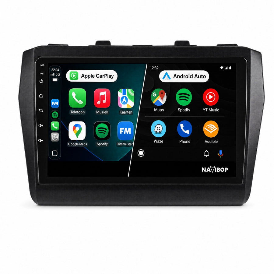 Suzuki Swift | Autoradio | Draadloos CarPlay & Android Auto | Android 15 | 2017 t/m 2022