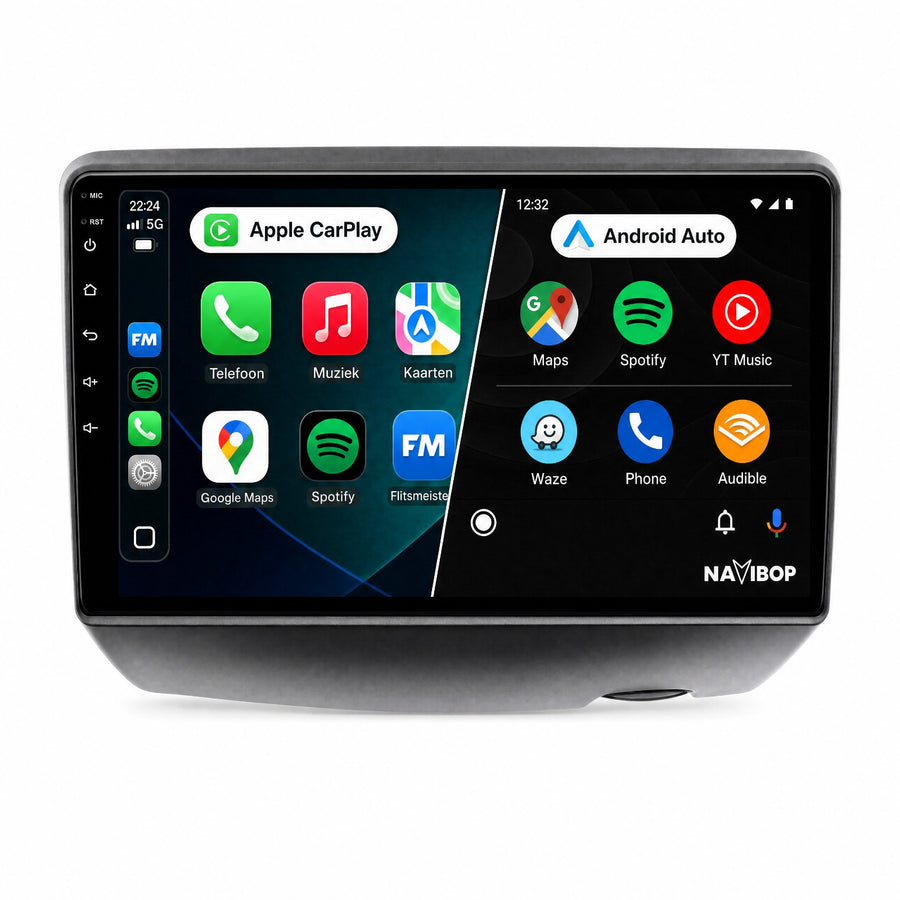 Toyota Yaris | Autoradio | Draadloos CarPlay & Android Auto | Android 15 | 1995 t/m 2003
