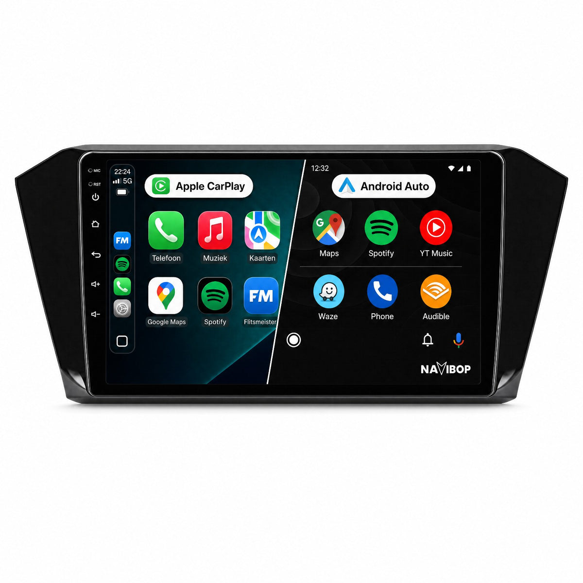 Volkswagen Passat B8 | Autoradio | Draadloos CarPlay & Android Auto | Android 15 | 2015 t/m 2020