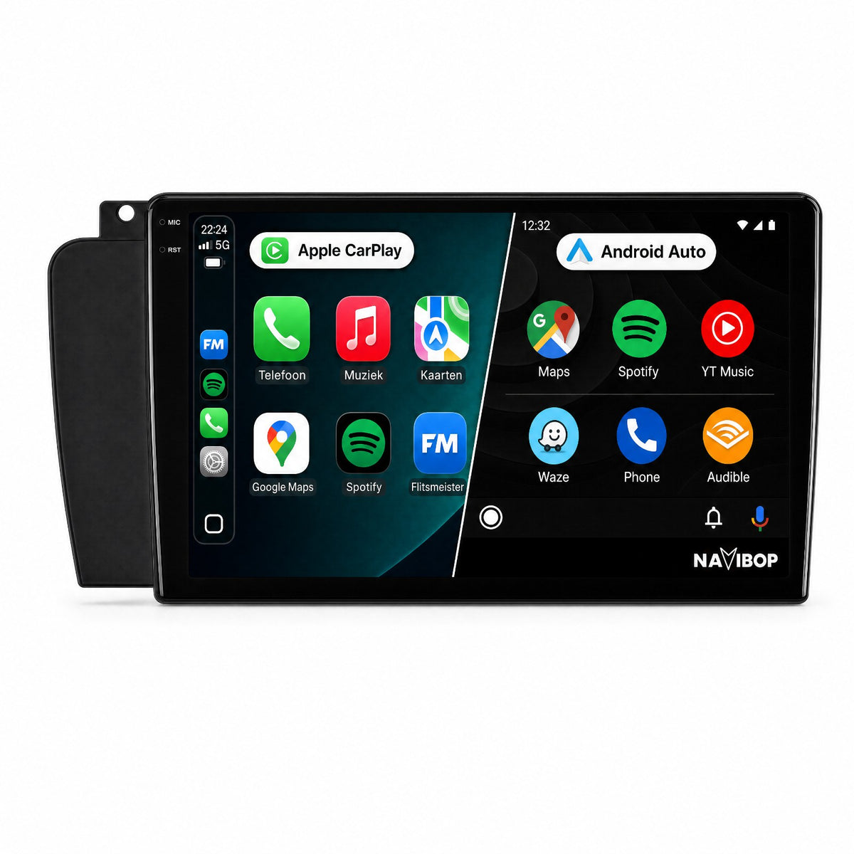 Volvo S60 V70 XC70 | Autoradio | Draadloos CarPlay & Android Auto | Android 15 | 2004 t/m 2009