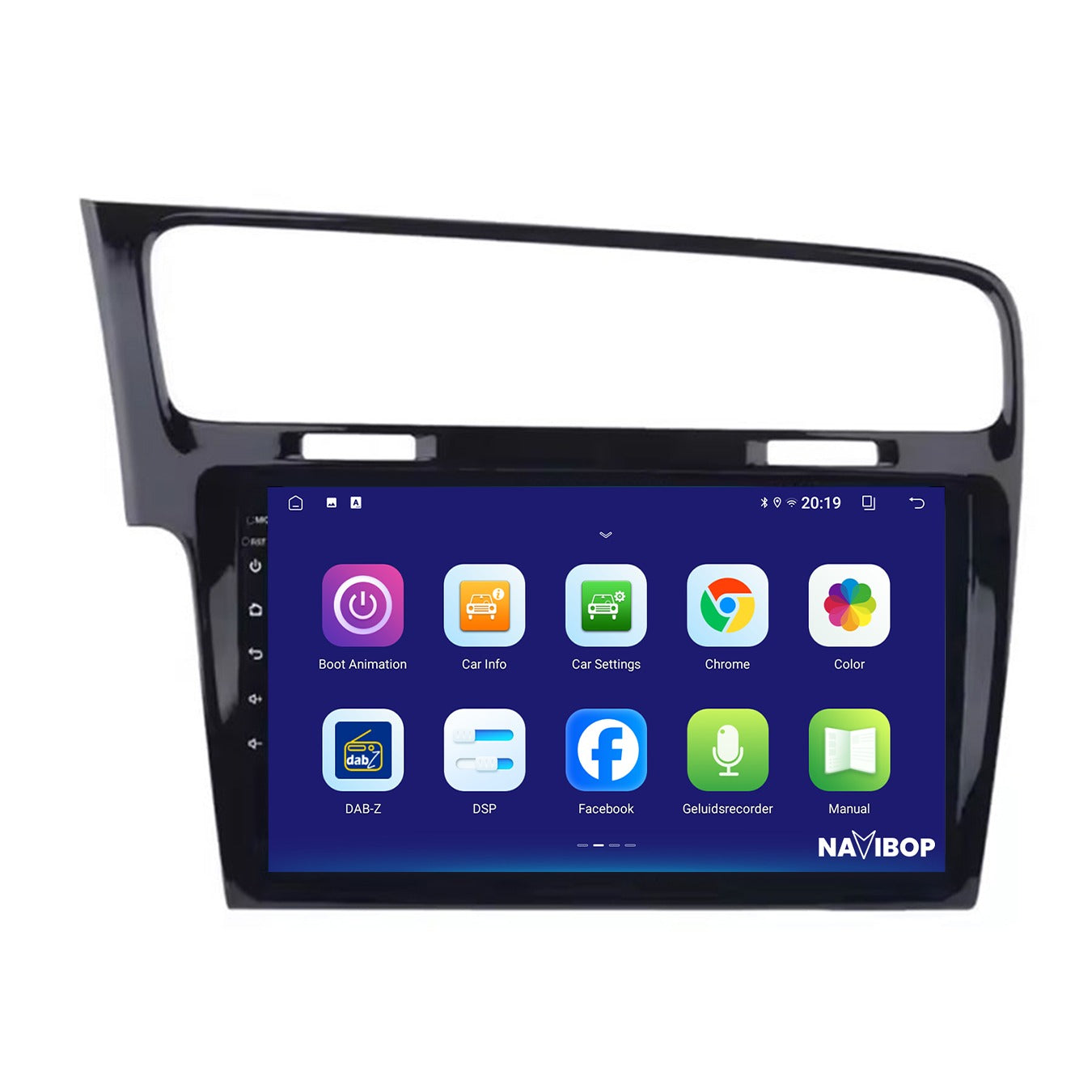 Volkswagen Golf 7 - Zwart | Autoradio | CarPlay & Android Auto | Android 15.0 | 2013 t/m 2020