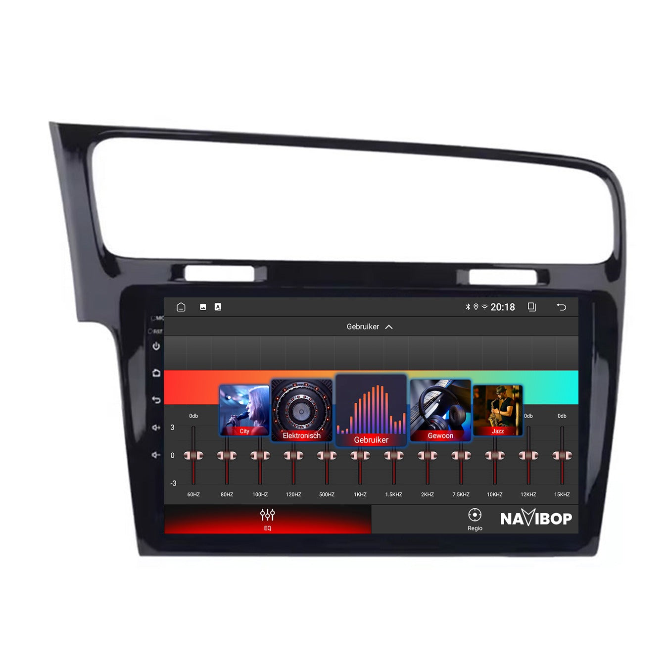 Volkswagen Golf 7 - Zwart | Autoradio | CarPlay & Android Auto | Android 15.0 | 2013 t/m 2020