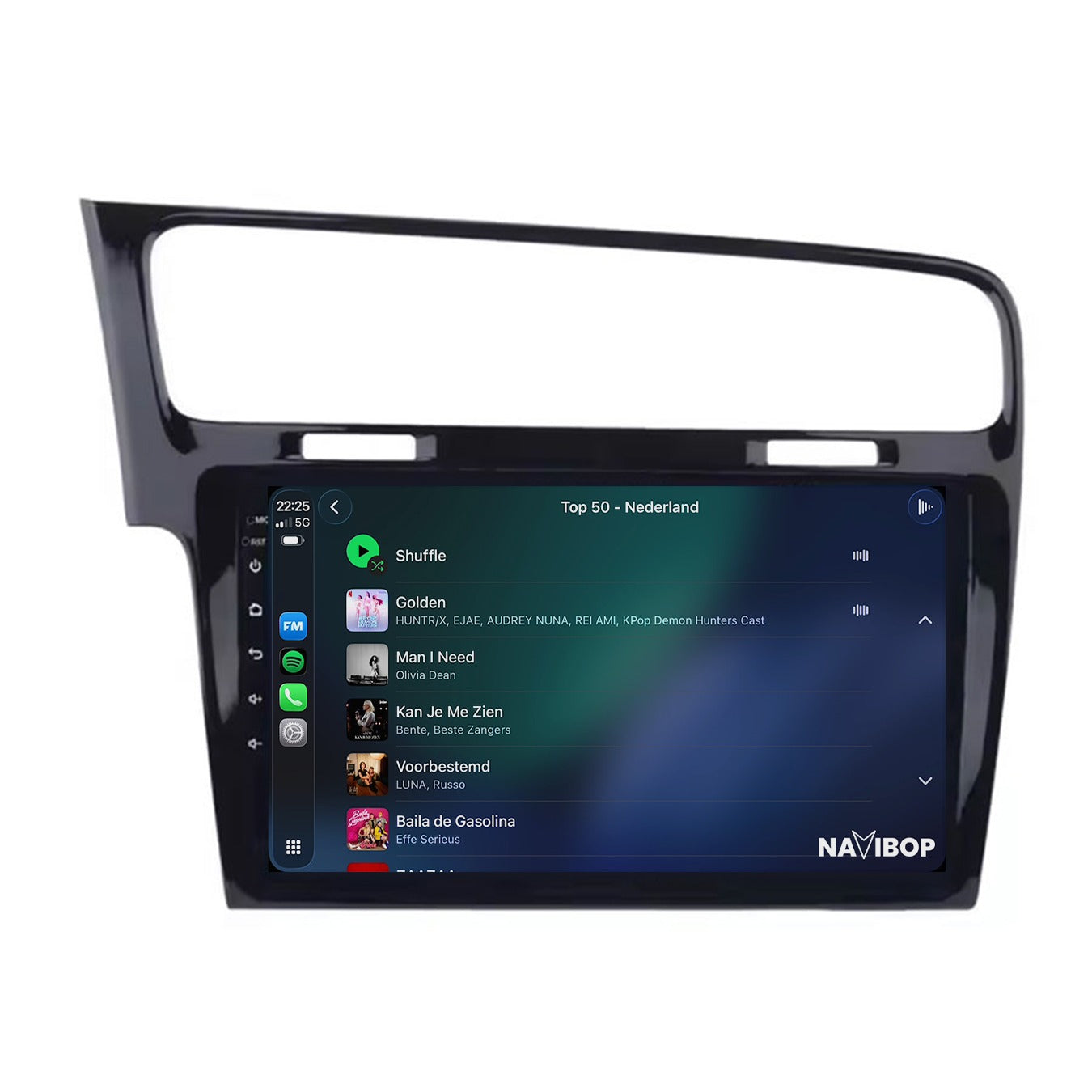 Volkswagen Golf 7 - Zwart | Autoradio | CarPlay & Android Auto | Android 15.0 | 2013 t/m 2020