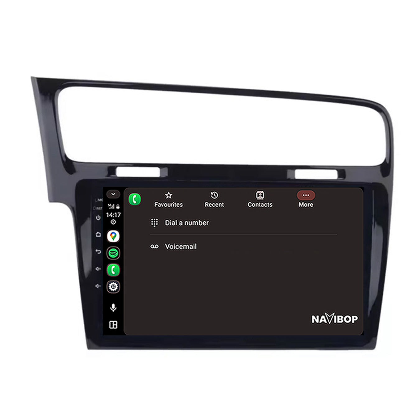 Volkswagen Golf 7 - Zwart | Autoradio | CarPlay & Android Auto | Android 15.0 | 2013 t/m 2020