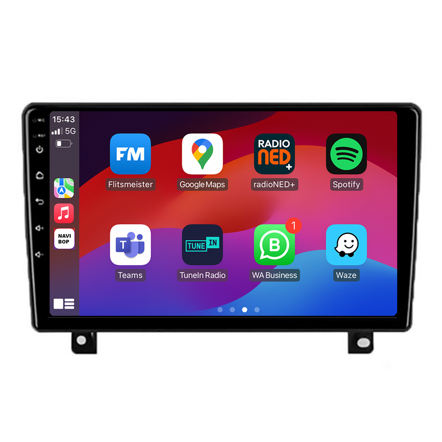 Opel Astra H | Autoradio | CarPlay & Android Auto | Android 15.0 | 2005 t/m 2014