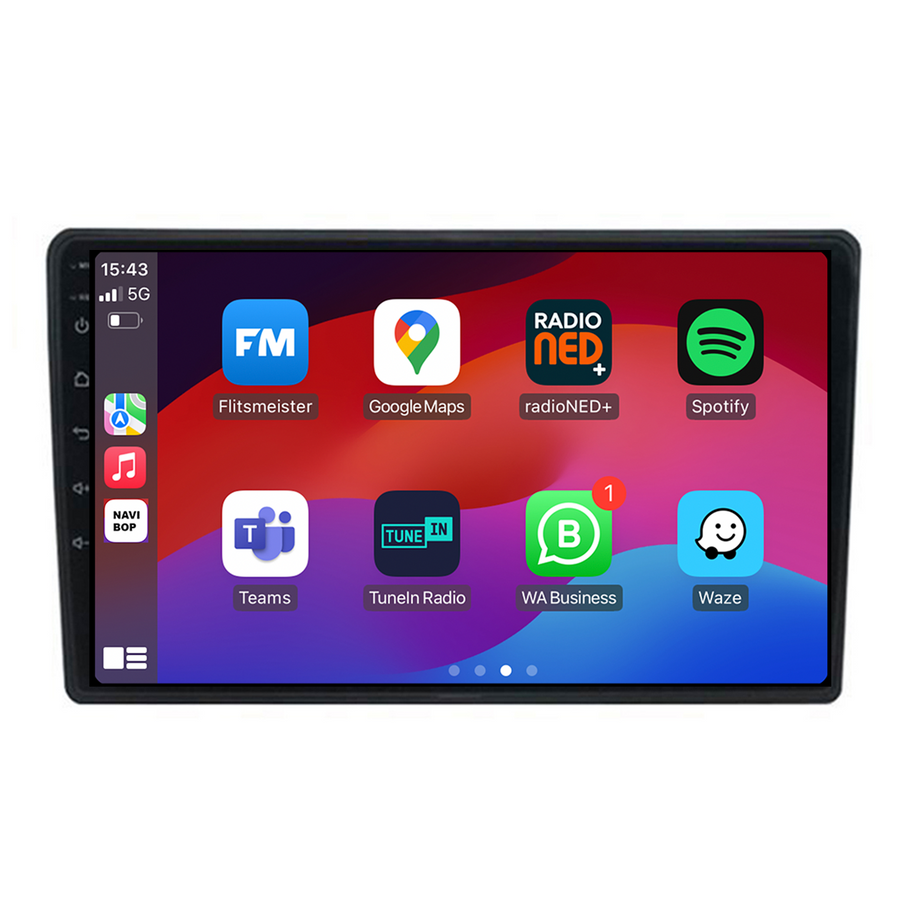 Universeel | Autoradio | CarPlay & Android Auto | Android 15.0 | t/m