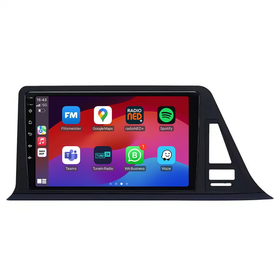 Toyota CHR | Autoradio | CarPlay & Android Auto | Android 15.0 | 2016 t/m 2020