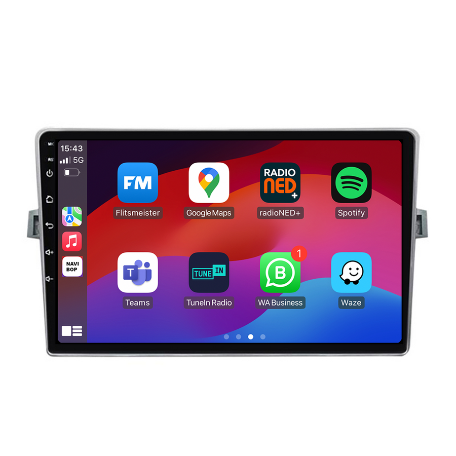 Toyota Corolla | Autoradio | CarPlay & Android Auto | Android 15.0 | 2006 t/m 2013