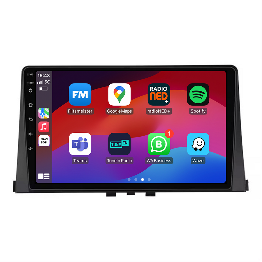 Opel Combo | Autoradio | CarPlay & Android Auto | Android 15.0 | 2019 t/m 2023