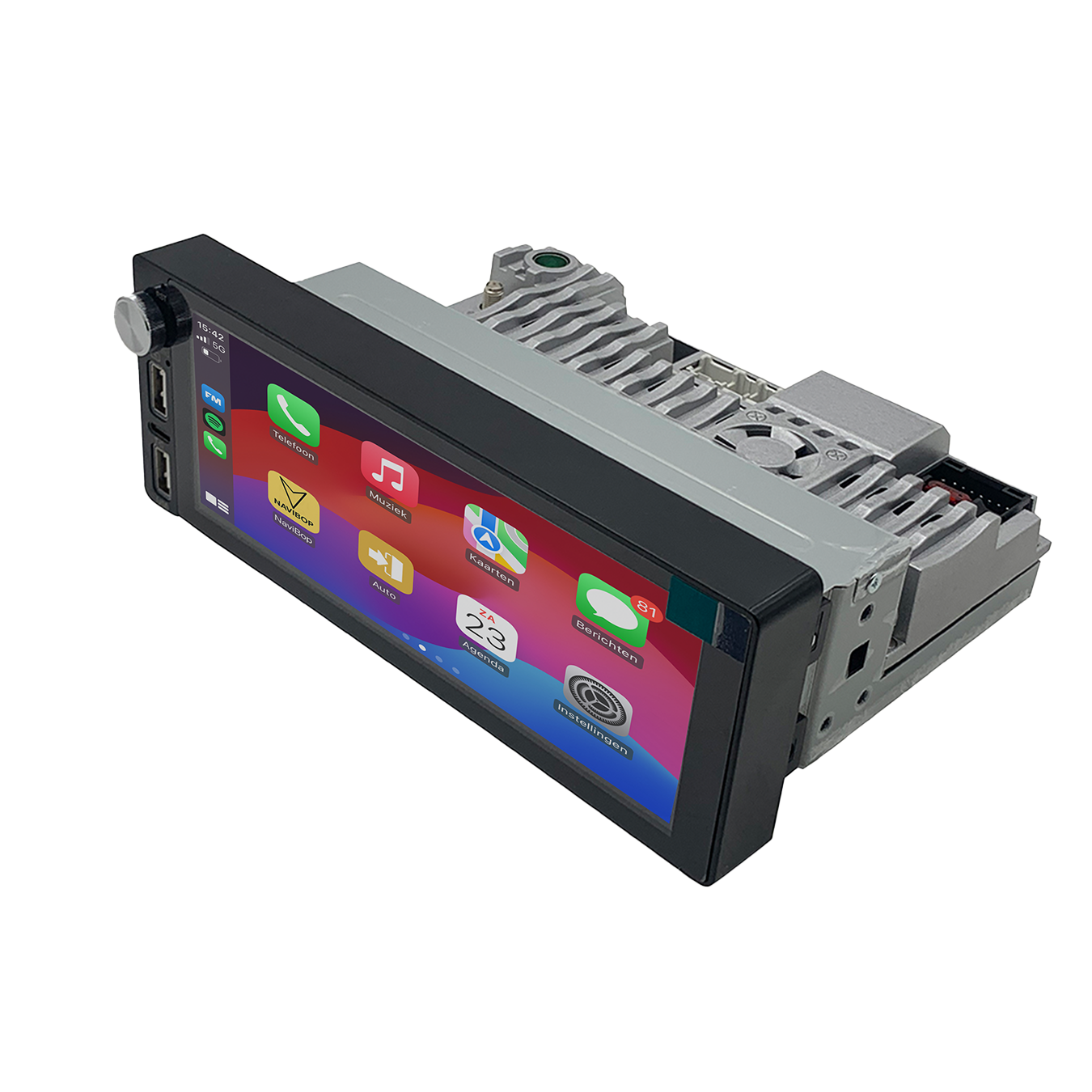 Universeel | Autoradio | CarPlay & Android Auto | Android 15.0 | t/m