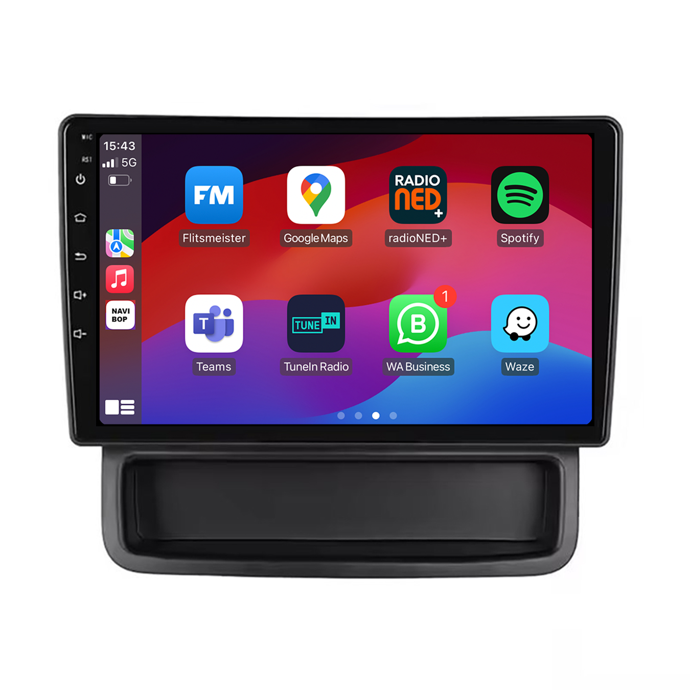Renault Traffic | Autoradio | CarPlay & Android Auto | Android 15.0 | 2010 t/m 2014