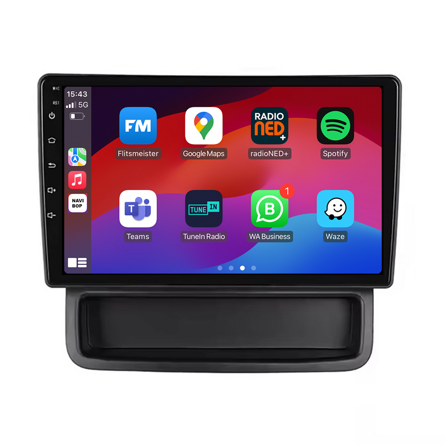 Opel Vivaro | Autoradio | CarPlay & Android Auto | Android 15.0 | 2010 t/m 2014