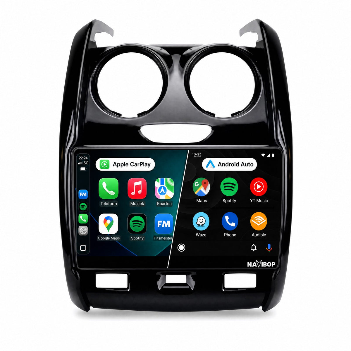 Dacia Duster | Autoradio | Draadloos CarPlay & Android Auto | Android 15