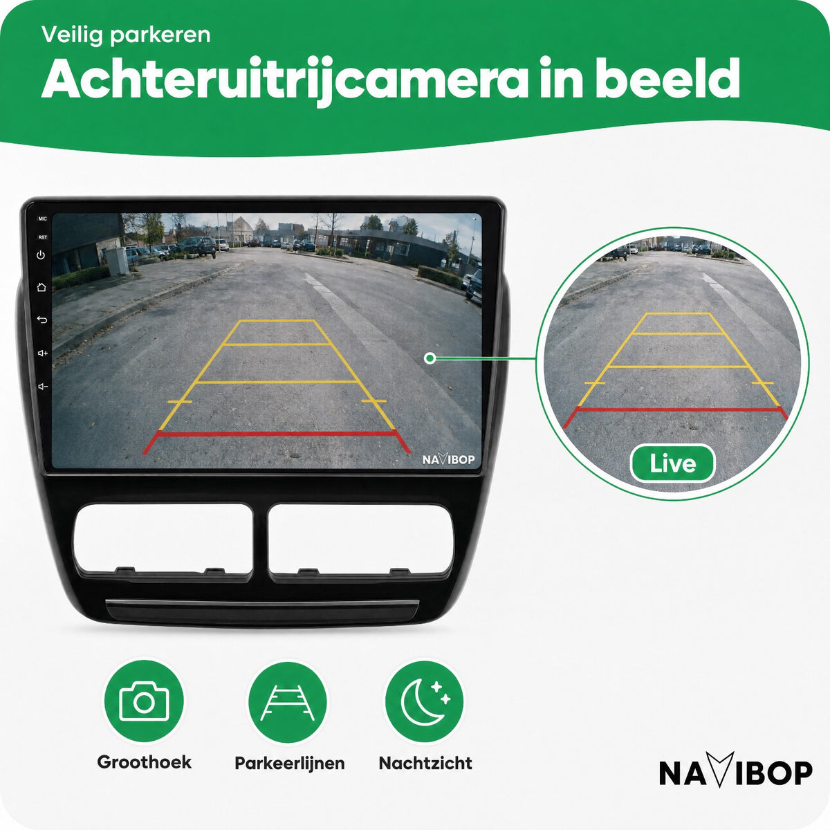 Fiat Doblo | Autoradio | Draadloos CarPlay & Android Auto | Android 15