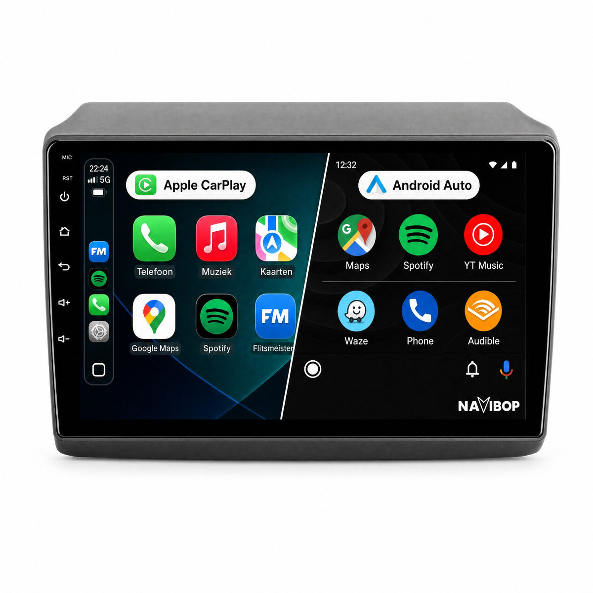Fiat Ducato | Autoradio | Draadloos CarPlay & Android Auto | Android 15 | 2006 t/m 2013
