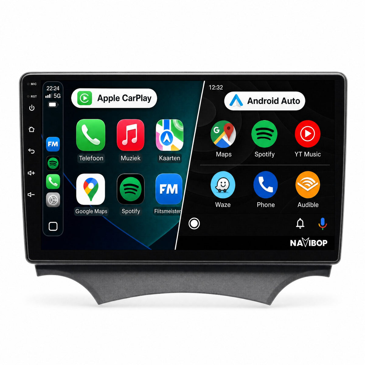 Ford Ka | Autoradio | Draadloos CarPlay & Android Auto | Android 15 | 2000 t/m 2020