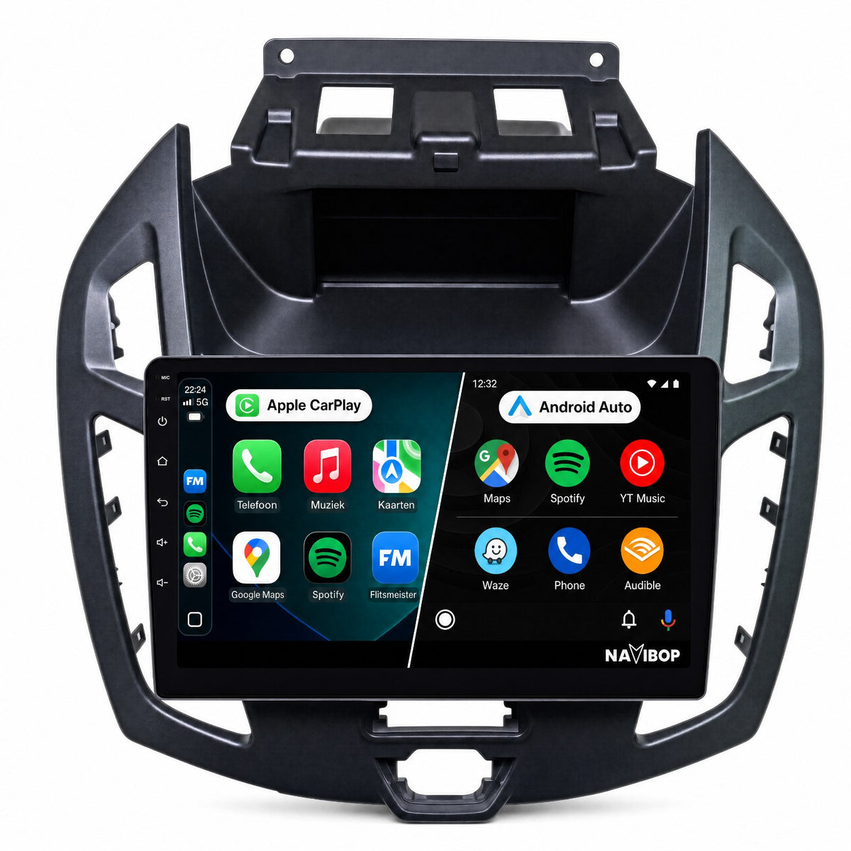 Ford Transit Connect | Autoradio | Draadloos CarPlay & Android Auto | Android 15 | 2013 t/m 2024