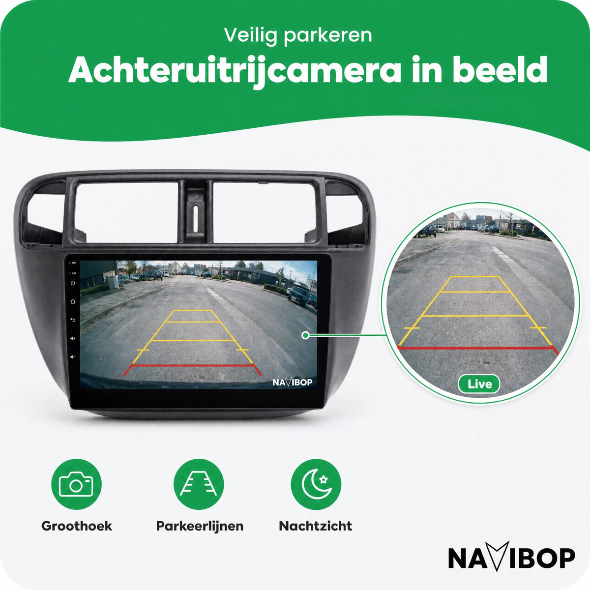 Honda Civic | Autoradio | Draadloos CarPlay & Android Auto | Android 15 | 1996 t/m 2000