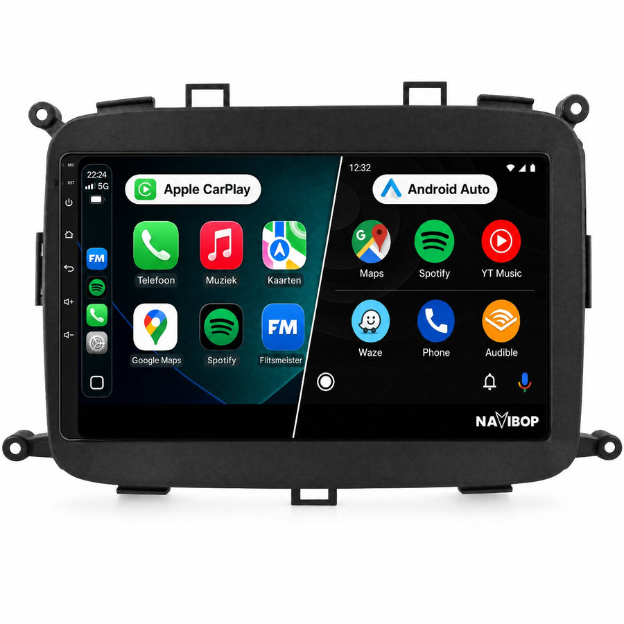 Kia Carens | Autoradio | Draadloos CarPlay & Android Auto | Android 15 | 2013 t/m 2019