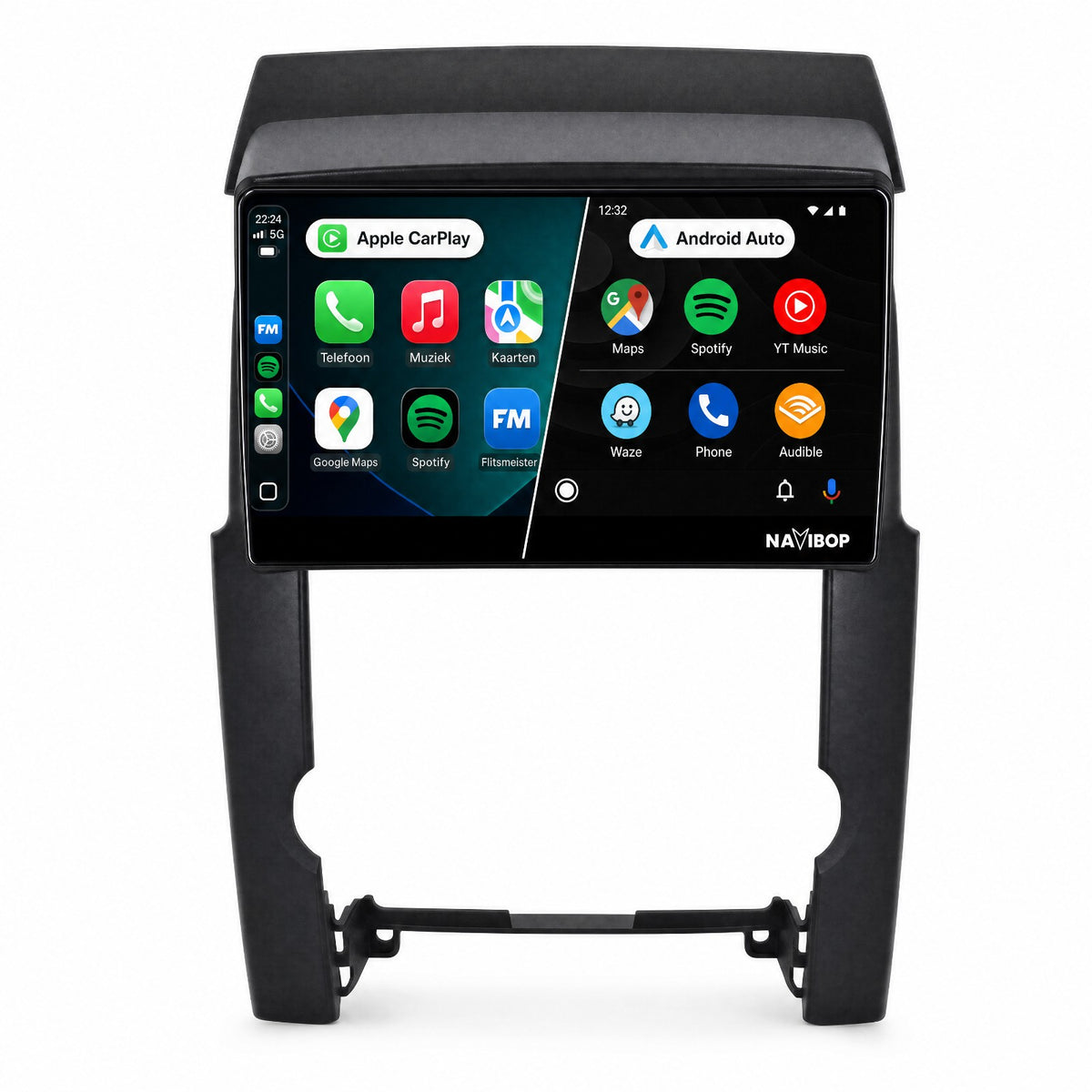 Kia Sorento | Autoradio | Draadloos CarPlay & Android Auto | Android 15 | 2007 t/m 2009