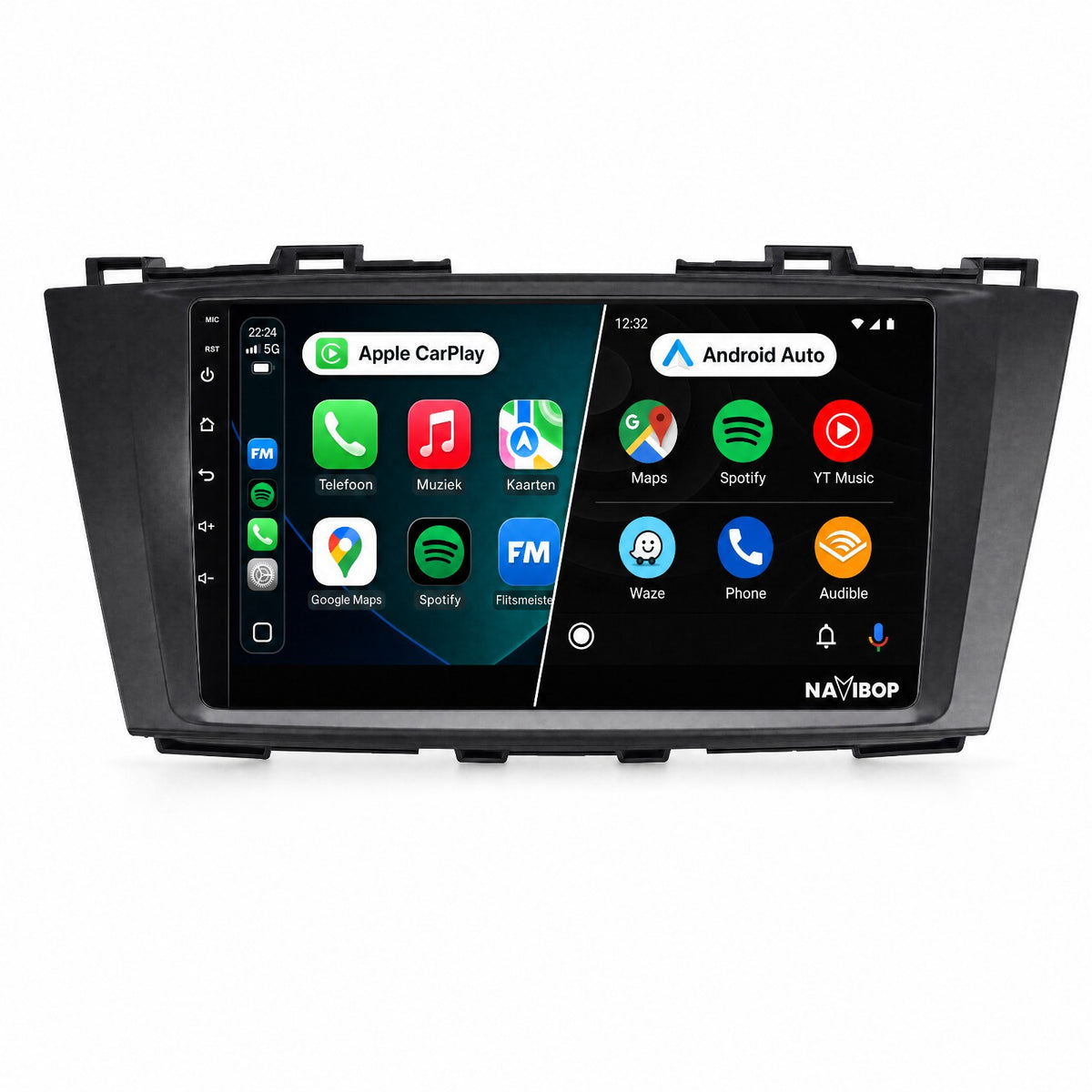Mazda 5 | Autoradio | Draadloos CarPlay & Android Auto | Android 15 | 2010 t/m 2016