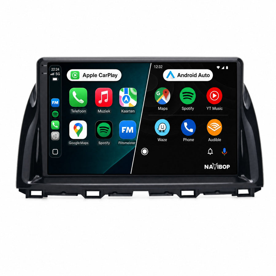 Mazda CX-5 | Autoradio | Draadloos CarPlay & Android Auto | Android 15 | 2011 t/m 2016