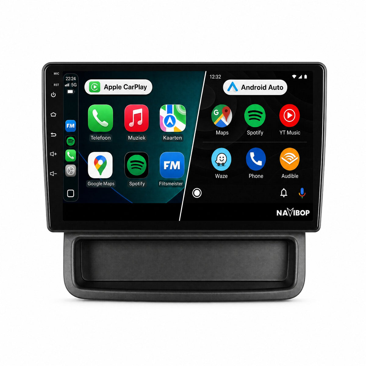 Nissan Primastar Renault Traffic | Autoradio | Draadloos CarPlay & Android Auto | Android 15 | 2010 t/m 2014