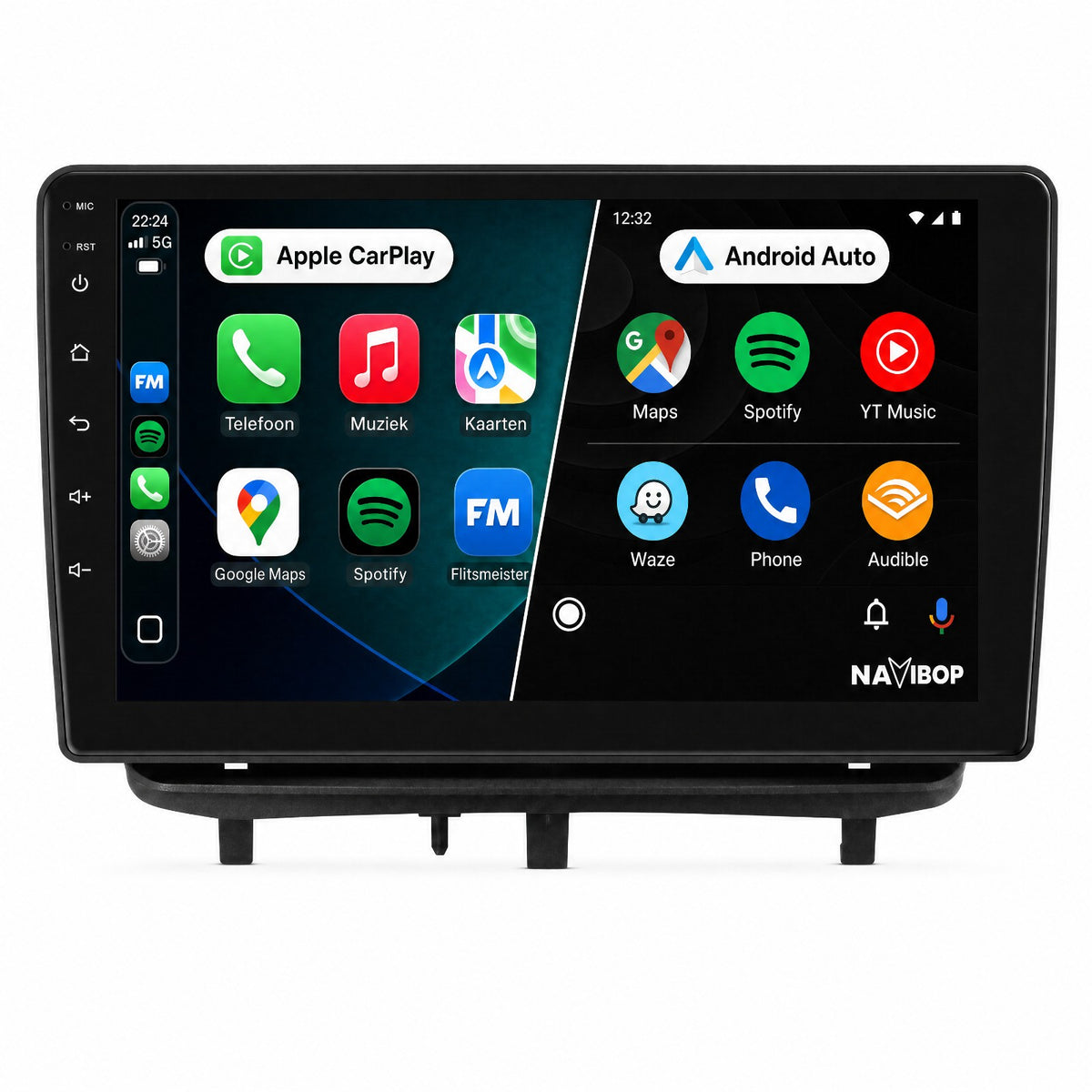 Opel Corsa D | Autoradio | Draadloos CarPlay & Android Auto | Android 15 | 2007 t/m 2012