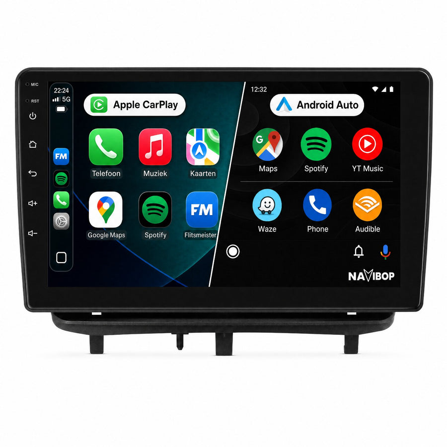 Opel Corsa D | Autoradio | Draadloos CarPlay & Android Auto | Android 15 | 2007 t/m 2012