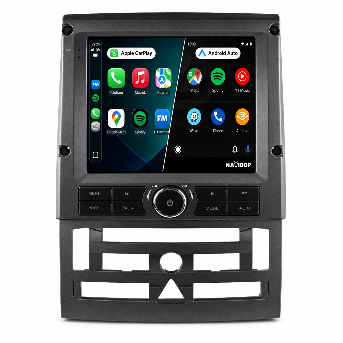 Peugeot 407 TESLA | Autoradio | Draadloos CarPlay & Android Auto | Android 15 | 2004 t/m 2011