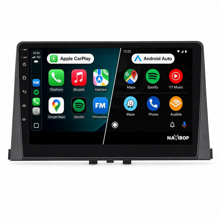 Peugeot Partner Opel Combo Citroen Berlingo Peugeot Rifter | Autoradio | Draadloos CarPlay & Android Auto | Android 15 | 2019 t/m 2023