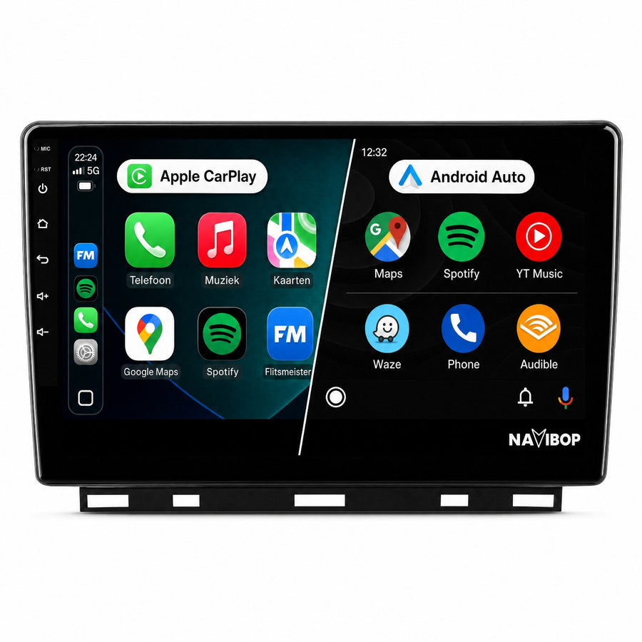 Renault Clio | Autoradio | Draadloos CarPlay & Android Auto | Android 15 | 2019 t/m 2025