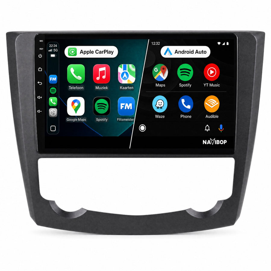 Renault Kadjar | Autoradio | Draadloos CarPlay & Android Auto | Android 15 | 2015 t/m 2019
