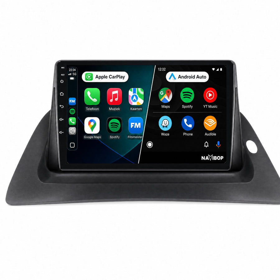 Renault Kangoo | Autoradio | Draadloos CarPlay & Android Auto | Android 15 | 2015 t/m 2018